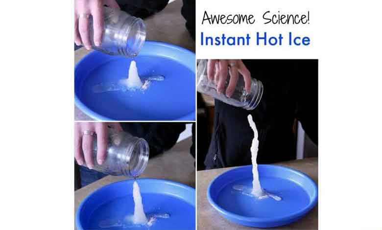 آزمایش یخ داغ 1